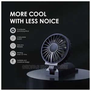 Oraimo 4 Adjustable Speed Smart Handheld Strong Wind Fan