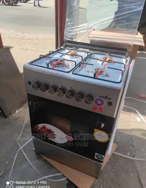 Kenstar Gas Cooker With Grill(4 Gas Burners )Automatic >Oven
