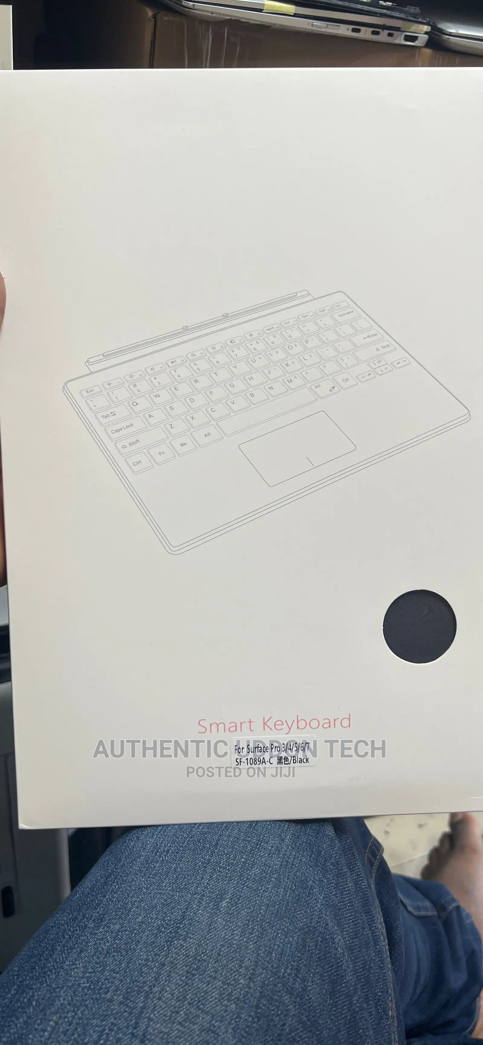 Surface Pro 3,4,5,6 and 7 Bluetooth Keyboard With Keyboard