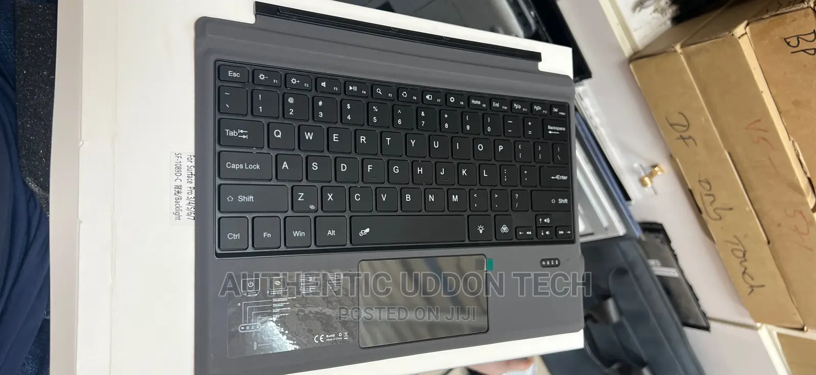 Surface Pro Smart Keyboard With Keyboard Light