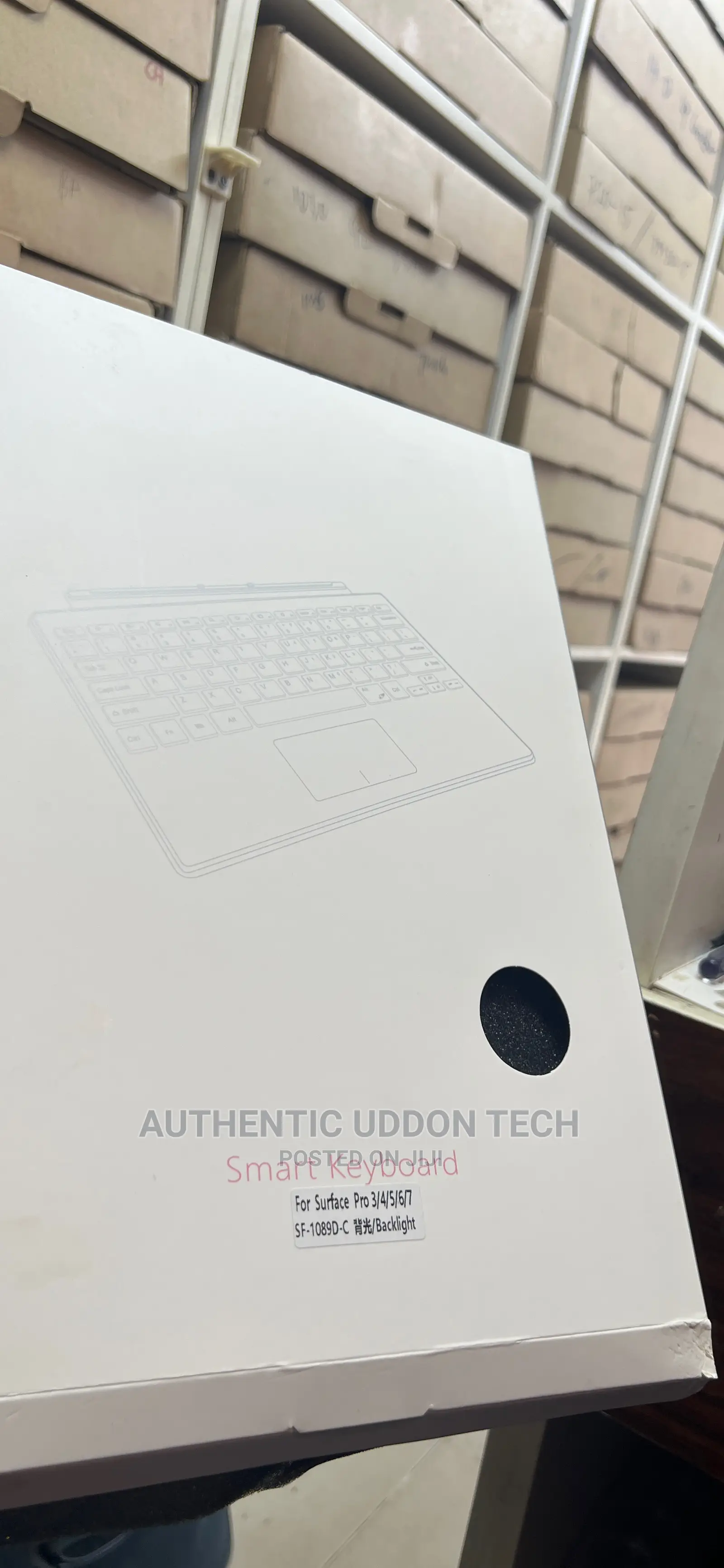 Surface Pro Smart Keyboard With Keyboard Light
