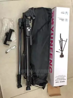 Yunteng3388 Adjustable Phone Camera Tripod Stand With Remote