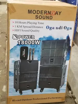 Original Professional Pa System Modernday Sound 18000wat