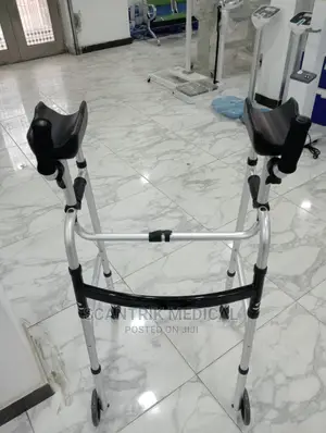 Medical Foldable Standard Walker With Wheels