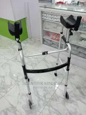 Height Adjustable Folding Rolling Walkers