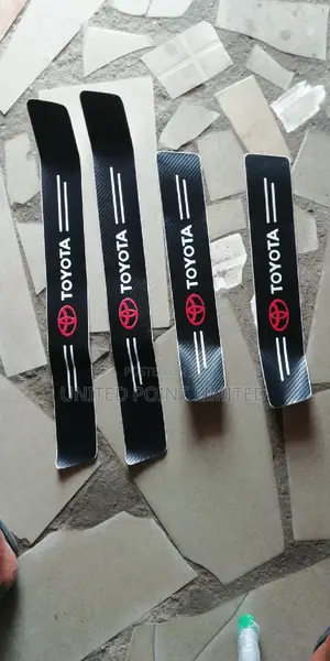 Toyota Car Door Step Plate Sticker
