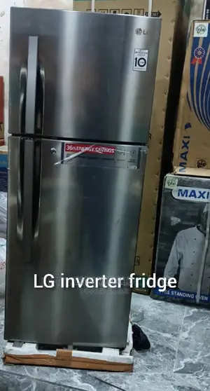 New LG Inverter Double Door Fridge (308L) 36% Energy Saving