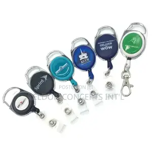 Oval Retractable Badge Reel (Any Shape) 500pcs