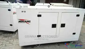 Brand New Mikano 20kva Soundproof Silent Lister Generator