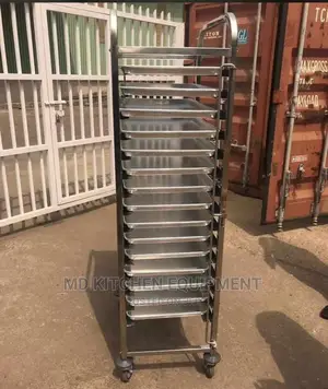 15 Step Trays Trolley