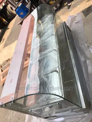 5 Plates Curve Glass Foreign Food Warmer