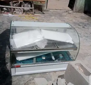 3 Plates Curve Glass Foreign Food Warmer