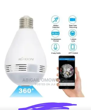 Panoramic Camera Wireless Light Bulb Ip Camera Wifi 360
