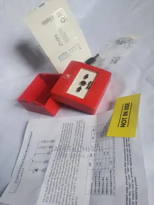 Zeta Fire Alarm Conventional Call Point Red- Zt-cp/4