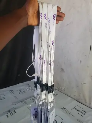 Custom Made Lanyard (Rope) With Plastic ID Card Printing
