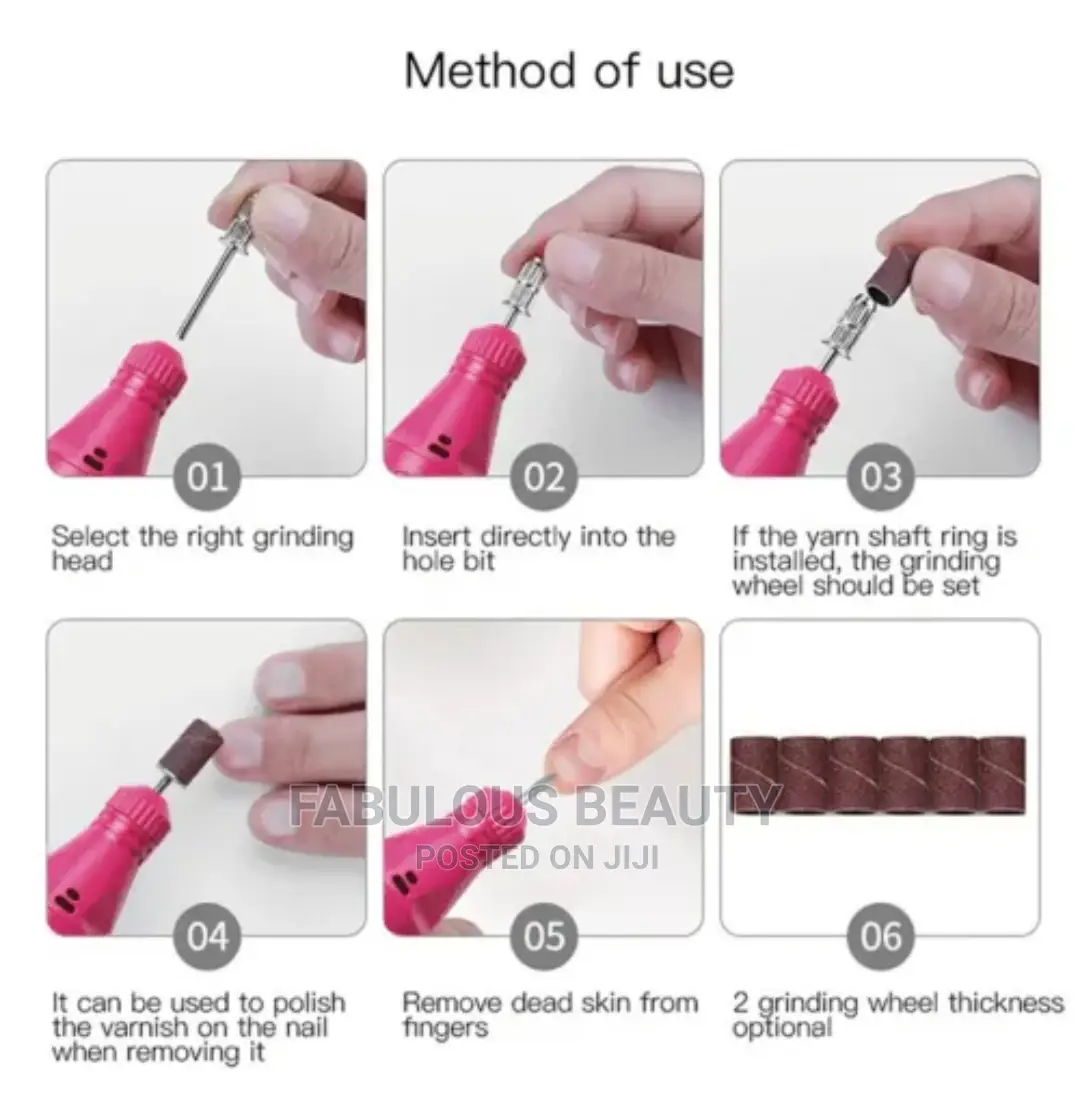 Portable Electric Nail Drill Professional Machine