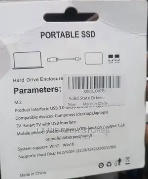 Portable SSD External Hard Drive | 16TB | USB 3.1 | TYPE-C