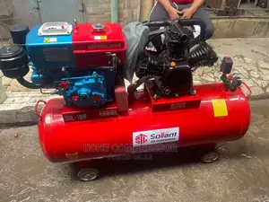 Air Compressor With Diesel Engine 10hp 300l