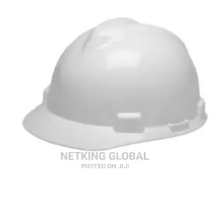 Contractors Safety Helmet - White