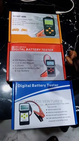 Digital Battery Tester