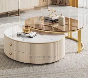 Quality Luxury 2in1 Marble Center Table and More Series.