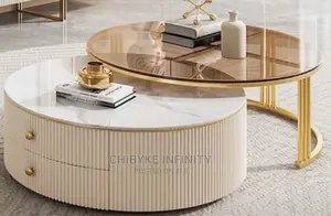 Quality Luxury 2in1 Marble Center Table and More Series.