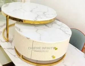 Quality Luxury 2in1 Marble Center Table and More Series.