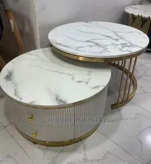 Quality Luxury 2in1 Marble Center Table and More Series.