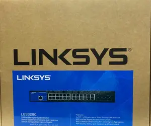 Linksys 24 Port Gigabit Switch With 4 SFP Port
