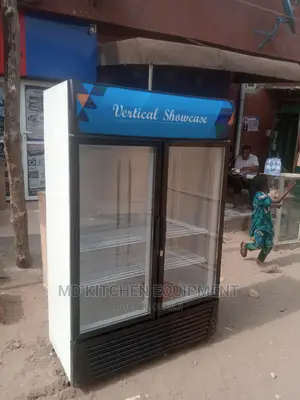 Industrial Double Door Vertical Chiller