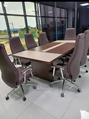 Italian 8 Seaters Conference Tables With Chairs