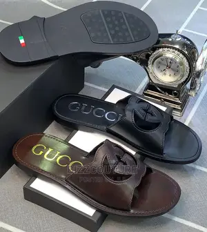 Original GUCCI Slippers Available in Store