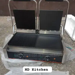 Foreign Electric Grill Rough and Smooth