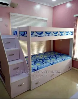 Children's Bunk Bed With 6 Drawers