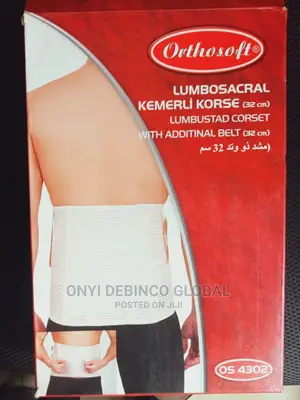 Orthosoft Lumbosacral Corset. Size: M, L, XL.
