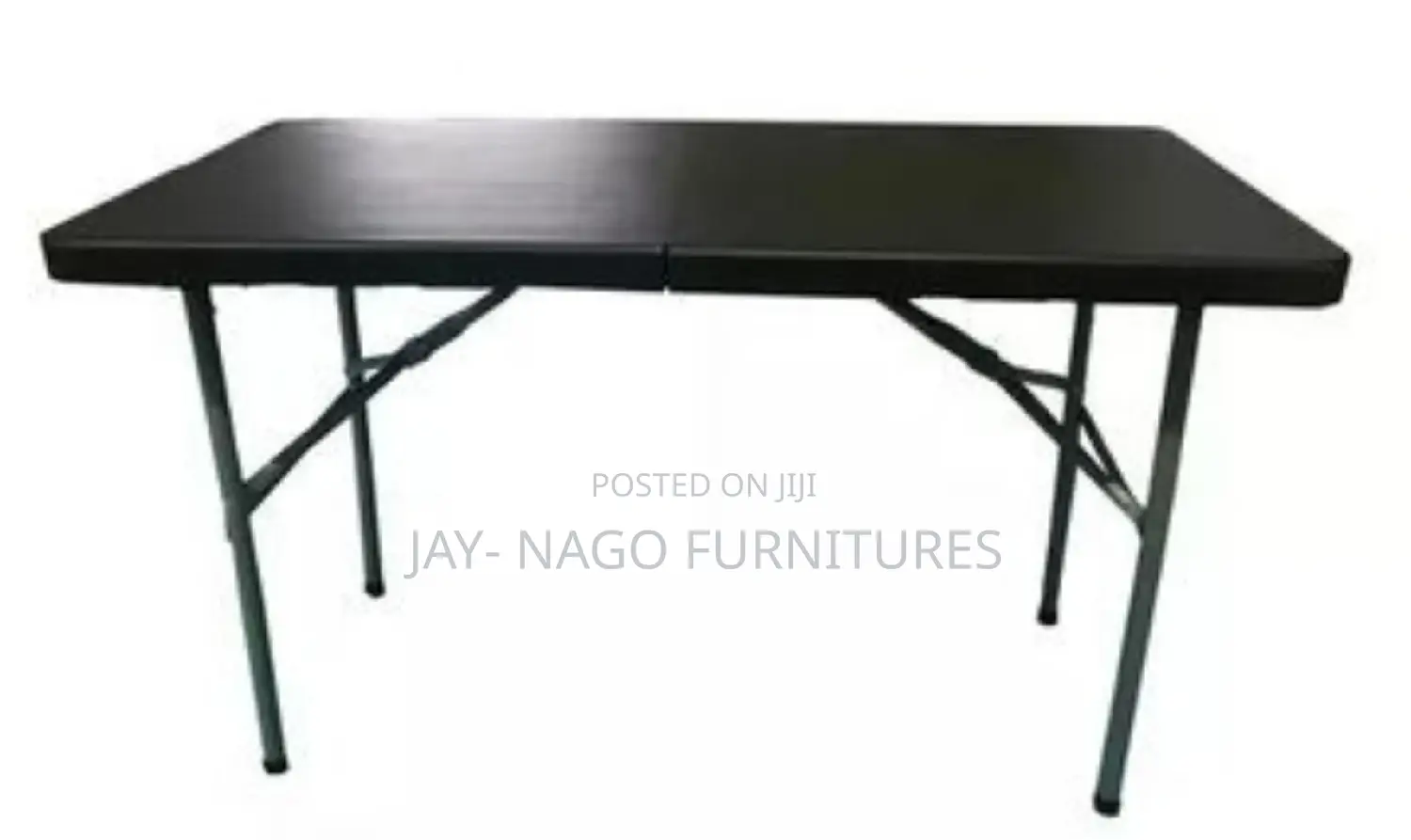4ft Foldable Plastic Table With Iron Leg