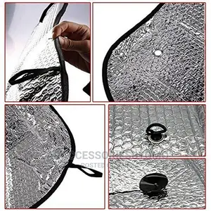 Wideskall Car Windshield Sunshade Reflective Sun Shade