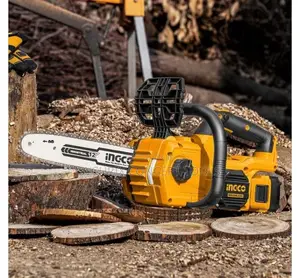 Ingco Cordless Chain Saw 12"-20v With Battery And Charger