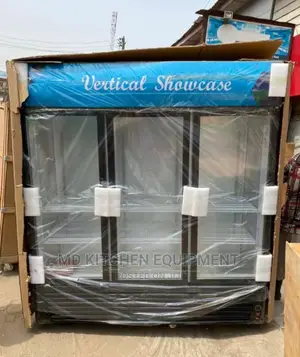 Industrial 3 Door Vertical Chiller