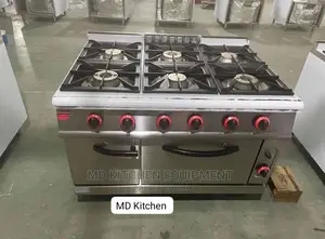 6 Burna Gas Cooker With Oven