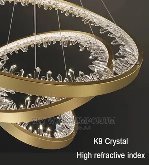 Modern Gold Chandelier