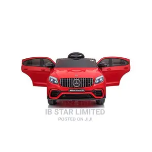 Red Mercedes Benz Electric AMG GLC Kids Ride on Car