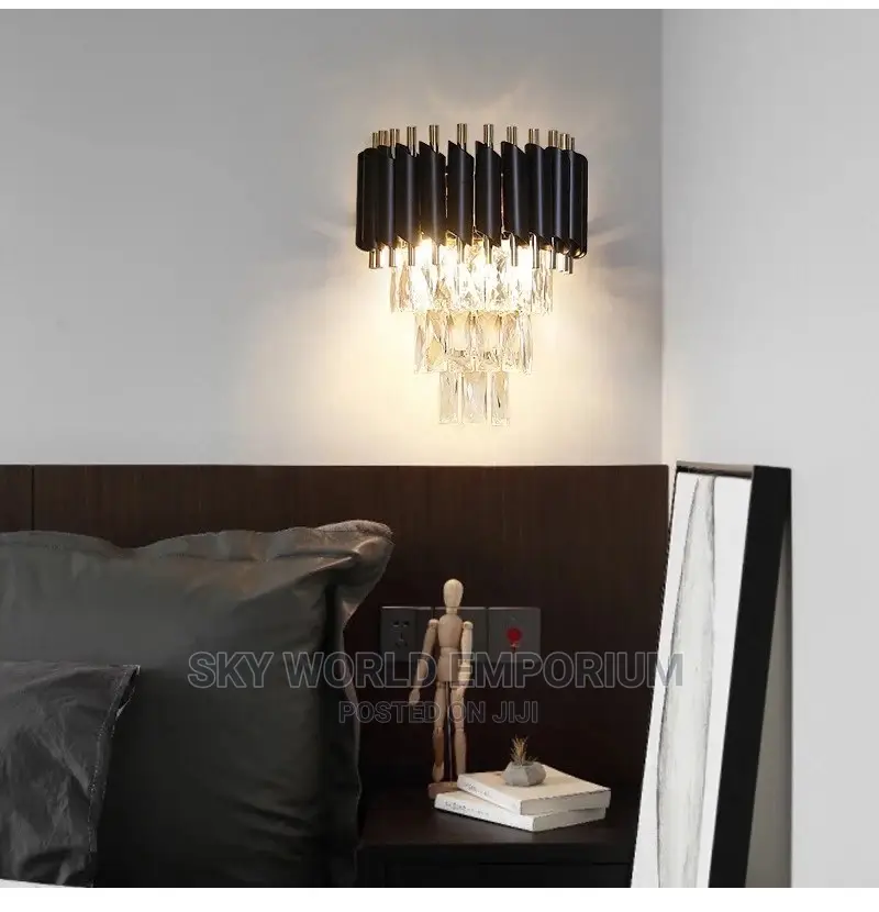 Pipe Black Chandelier