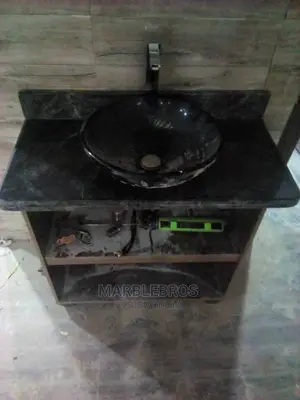 Marble Washbasin Countertop Finishing MB2