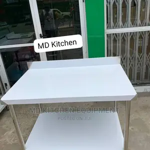 4ft Stainless Steel Working Table With Back