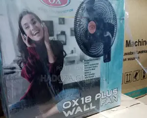 Ox 18 Inches Wall Fan Plus Fan