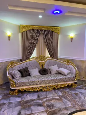 Turkey  Antic Board Design (Gold) With Turkey Curtains