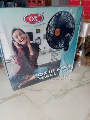Ox Wall Fan 18 Inches+ Rust Free