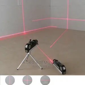 Magnetic 3 in 1 Laser Spirit Level Plum + 8ft Tape + Tripod