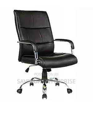 Quality Executive Adjustable Swivel Leather Office Chair.